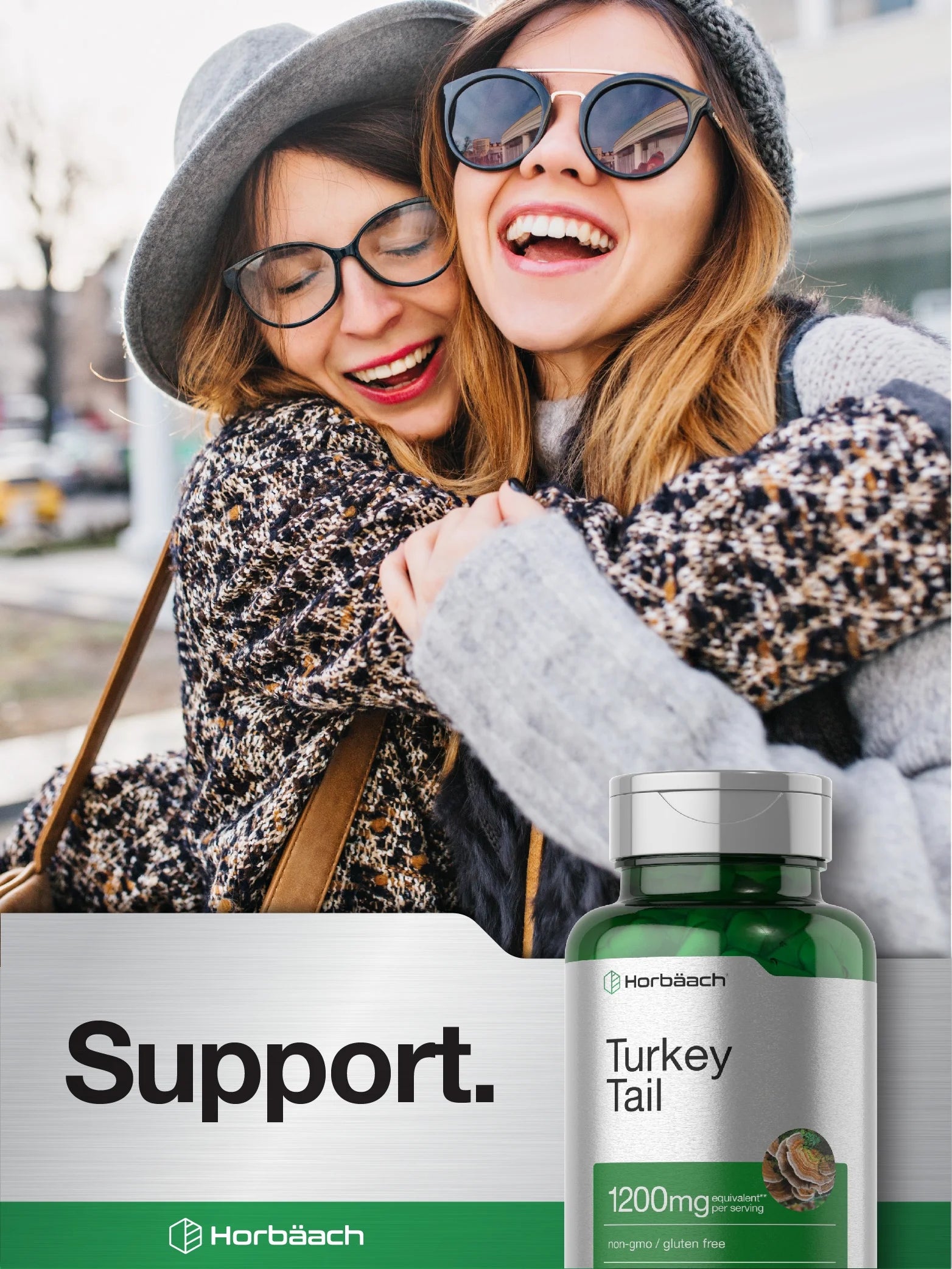 Turkey Tail Mushroom Capsules | 1200Mg | 120 Count for Men and Women | by